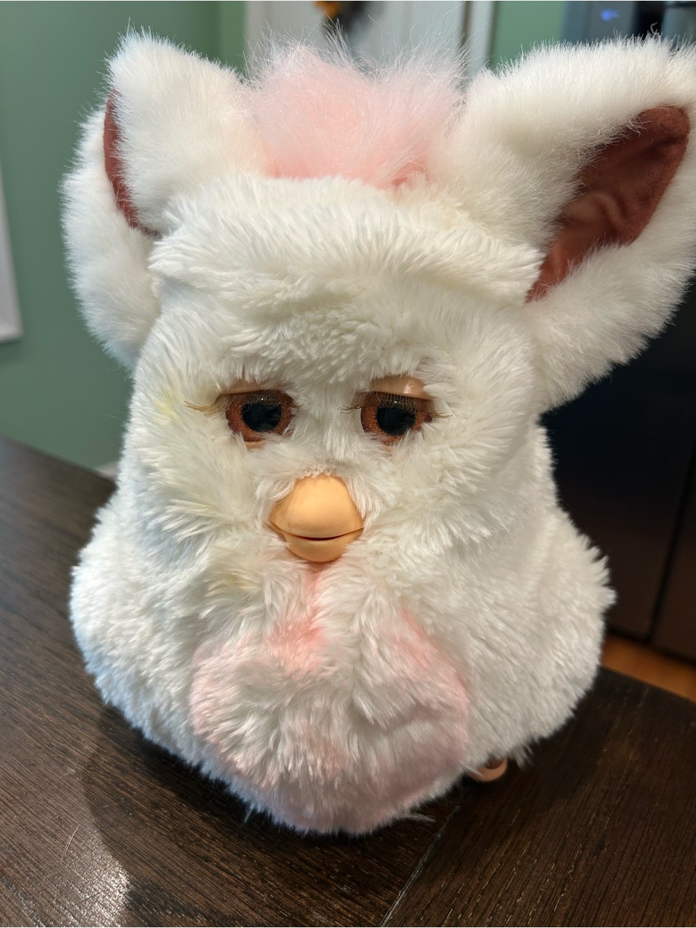 Furby Toy strawberry milk White Plush Electronic Pet